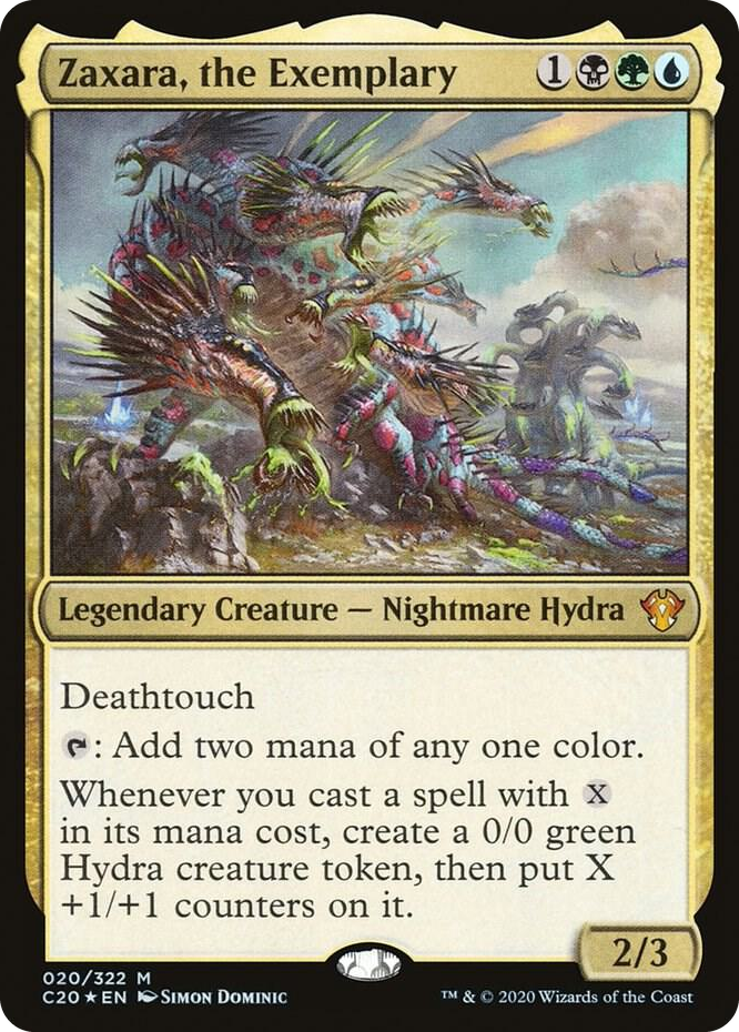0020 Zaxara, the Exemplary M Commander 2020