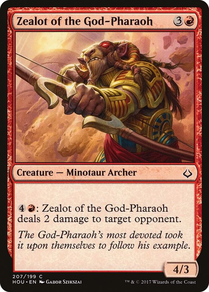 Zealot of the God-Pharaoh #207 C - Hour of Devastation Pokemon card