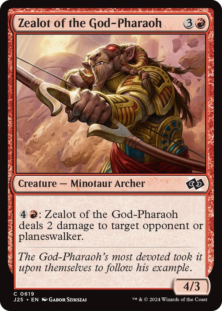 0619 Zealot of the God-Pharaoh C Foundations Jumpstart