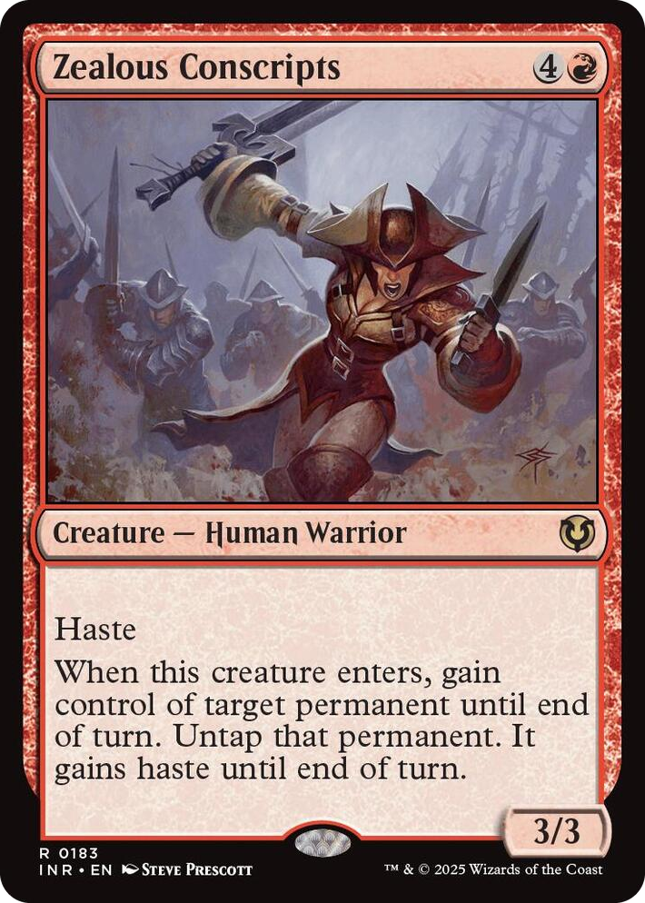 0183 Zealous Conscripts R Innistrad Remastered