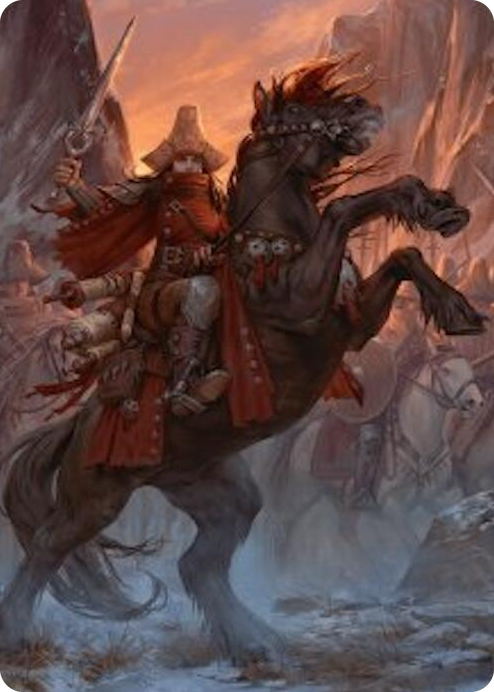 0012 Zealous Conscripts Art Card S Art Series: Innistrad Remastered