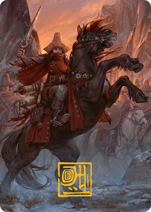 0012 Zealous Conscripts Art Card (Gold-Stamped Signature) S Art Series: Innistrad Remastered