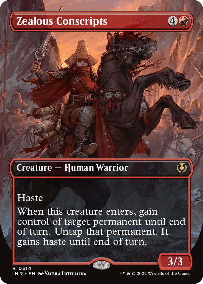 0314 Zealous Conscripts (Borderless) R Innistrad Remastered