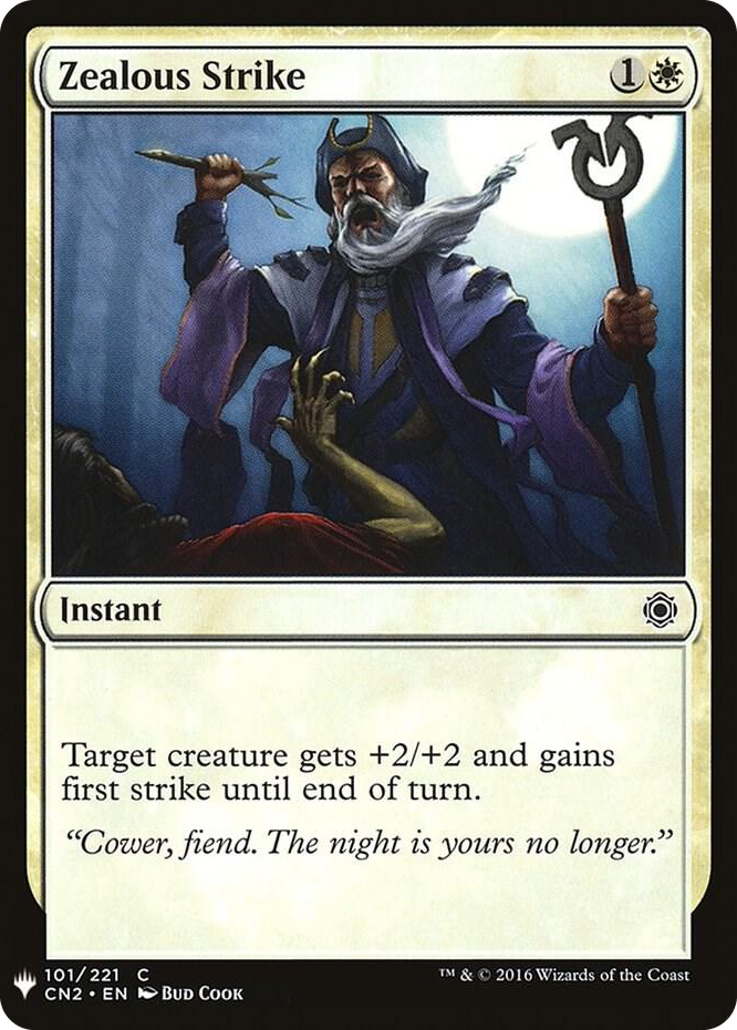 0101 Zealous Strike C The List Reprints