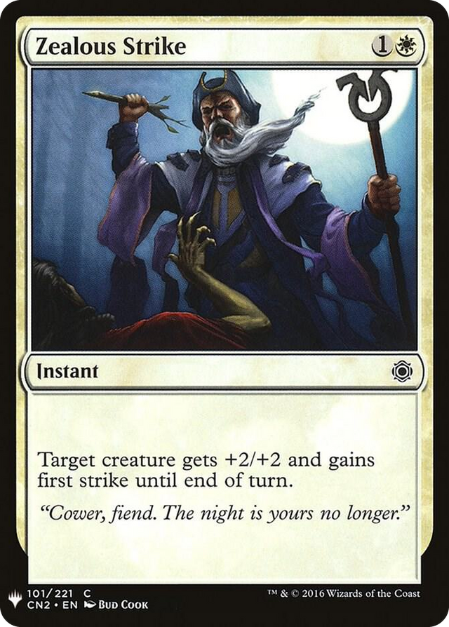 0101 Zealous Strike C The List Reprints
