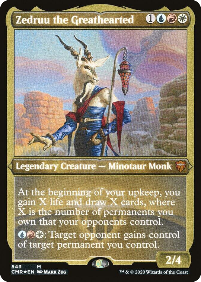 0543 Zedruu the Greathearted (Foil Etched) M Commander Legends