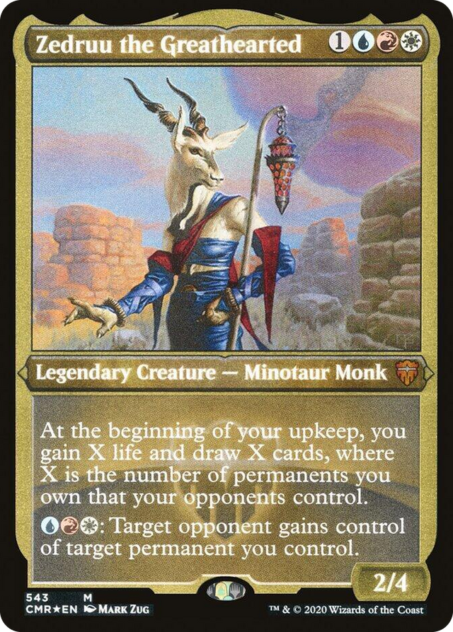 0543 Zedruu the Greathearted (Foil Etched) M Commander Legends