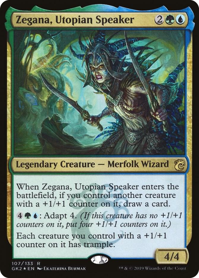 0107 Zegana, Utopian Speaker R Ravnica Allegiance: Guild Kits