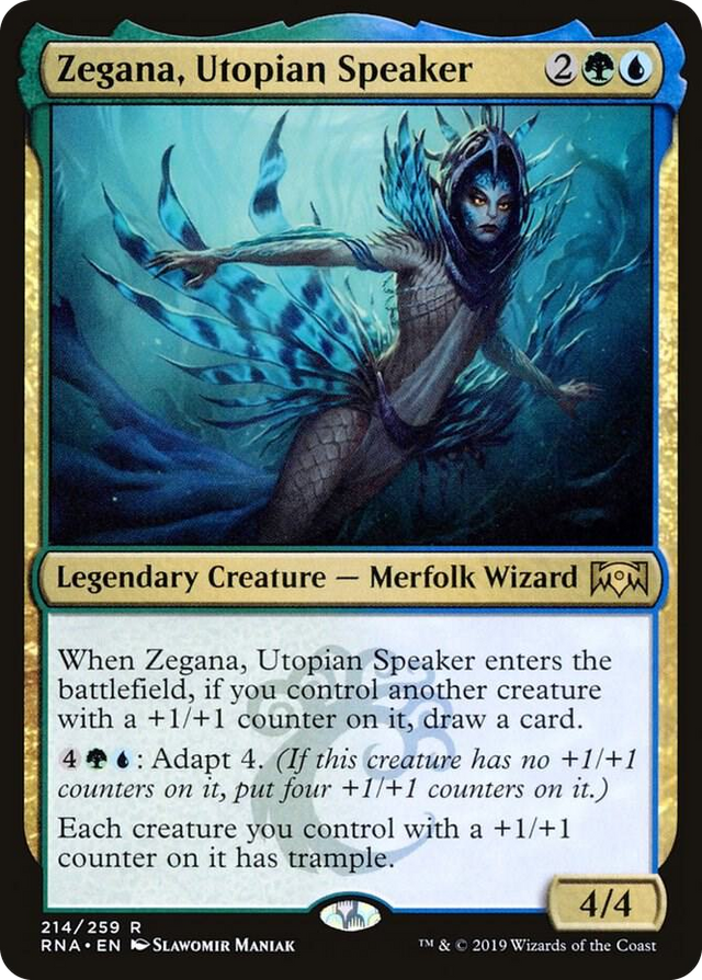 0214 Zegana, Utopian Speaker R Ravnica Allegiance
