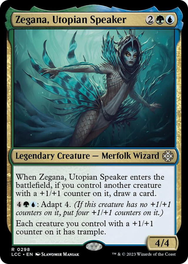 0298 Zegana, Utopian Speaker R Commander: The Lost Caverns of Ixalan