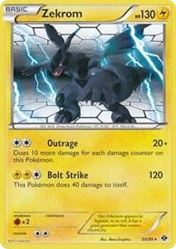 0050 Zekrom - 50/99 (Next Destinies) Holo Rare Deck Exclusives