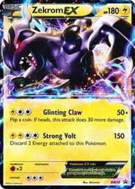 BW038 Zekrom EX - BW38 Promo Black and White Promos