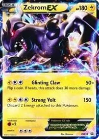BW038 Zekrom EX - BW38 Promo Black and White Promos