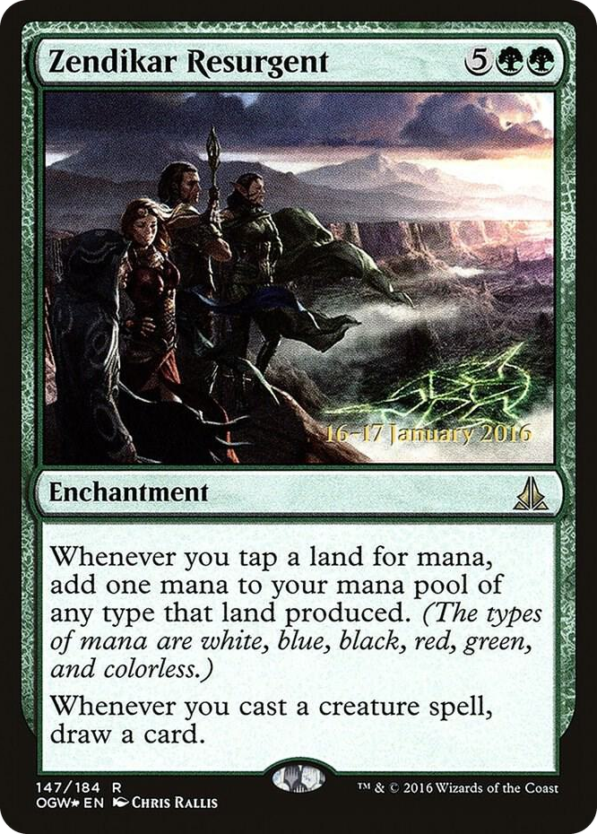 Zendikar Resurgent #147 R - Prerelease Cards Pokemon card