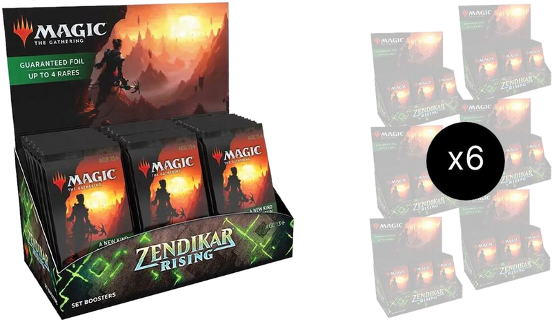 Zendikar Rising - Set Booster Case - Zendikar Rising sealed product