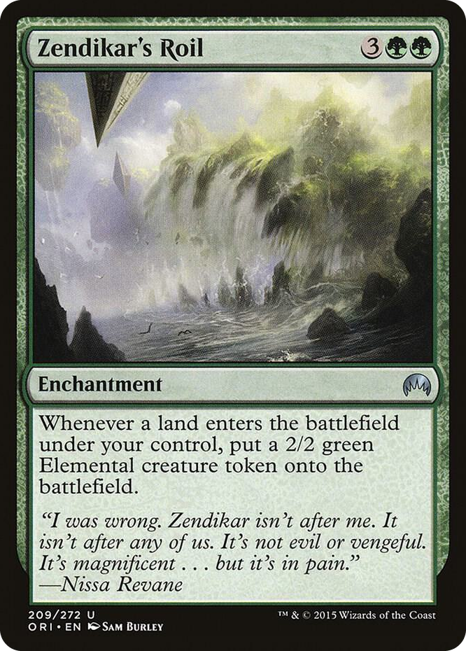 0209 Zendikar's Roil U Magic Origins