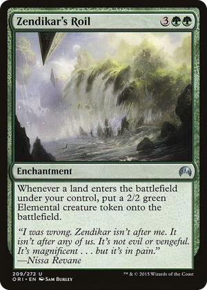 0209 Zendikar's Roil U Magic Origins
