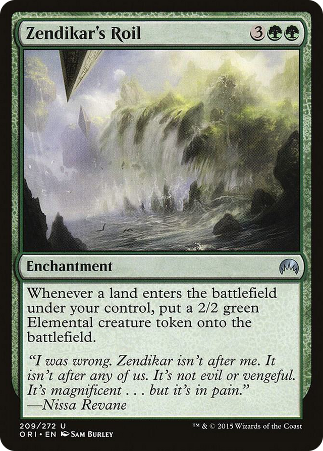 0209 Zendikar's Roil U Magic Origins