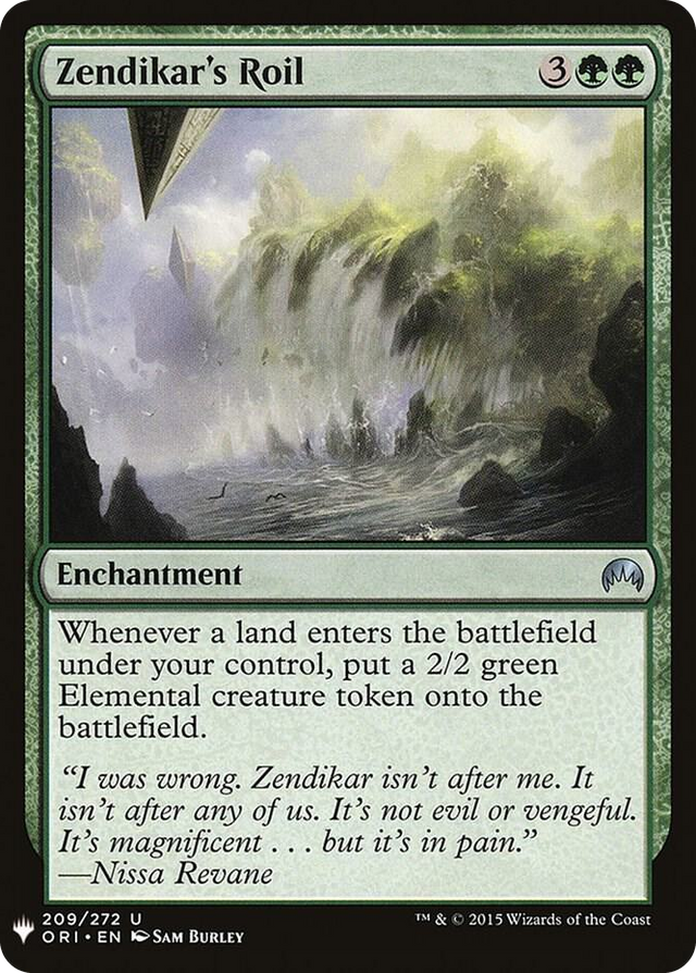 0209 Zendikar's Roil U The List Reprints