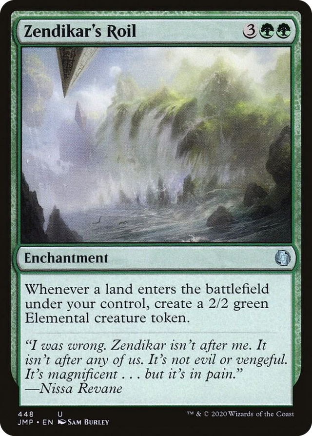 0448 Zendikar's Roil U Jumpstart