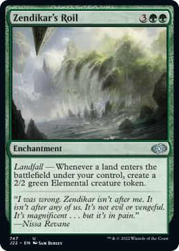 0747 Zendikar's Roil U Jumpstart 2022