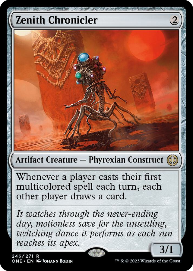 0246 Zenith Chronicler R Phyrexia: All Will Be One