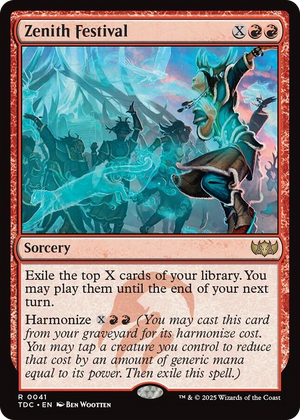 0041 Zenith Festival R Commander: Tarkir: Dragonstorm