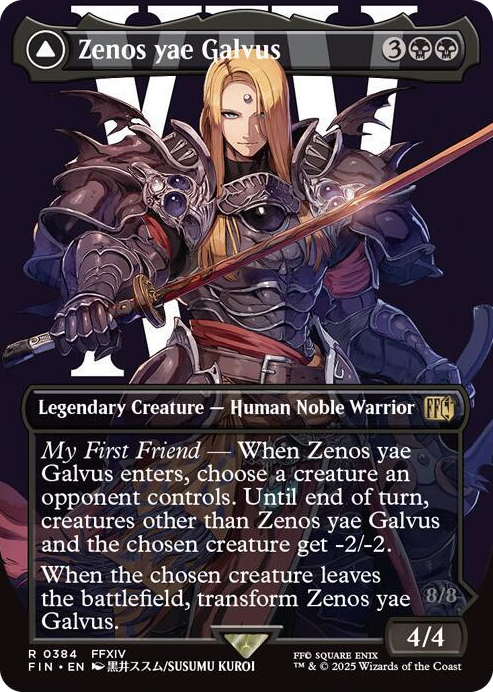 0384 Zenos yae Galvus (Borderless) R FINAL FANTASY