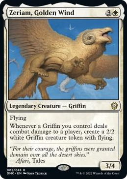 0005 Zeriam, Golden Wind R Commander: Dominaria United