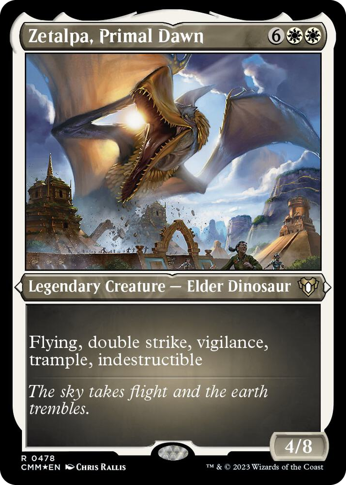 0478 Zetalpa, Primal Dawn (Foil Etched) R Commander Masters