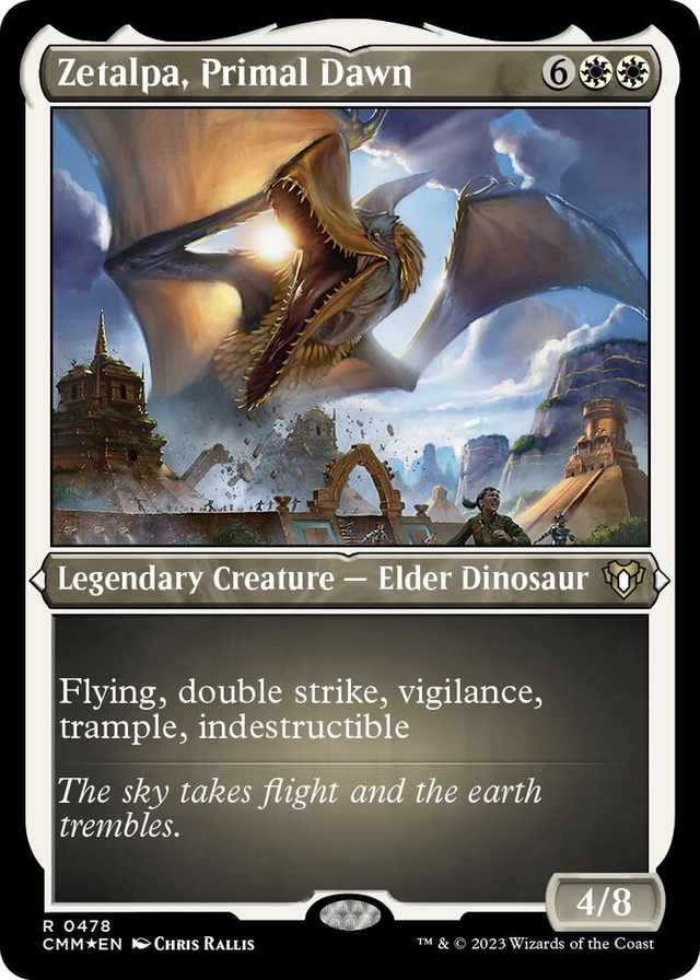 0478 Zetalpa, Primal Dawn (Foil Etched) R Commander Masters