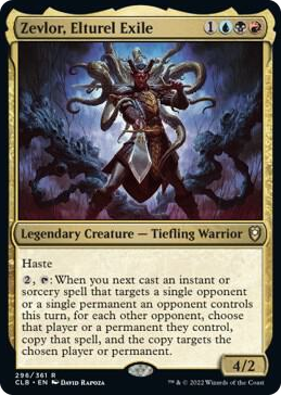 Zevlor, Elturel Exile #296 R - Commander Legends: Battle for Baldur's Gate Pokemon card