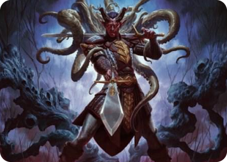 0042 Zevlor, Elturel Exile Art Card (42/81) S Art Series: Commander Legends: Battle for Baldur's Gate