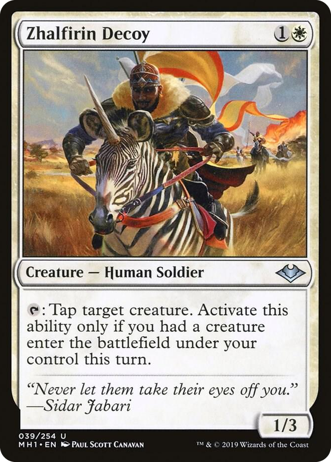 0039 Zhalfirin Decoy U Modern Horizons