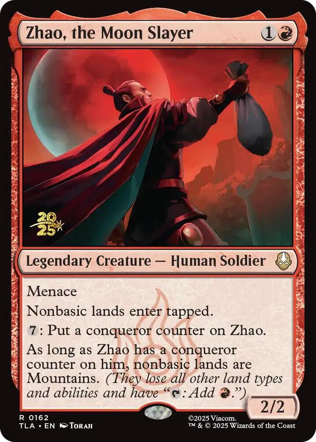 0162 Zhao, the Moon Slayer R Prerelease Cards