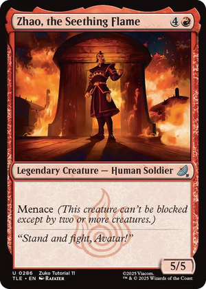 0286 Zhao, the Seething Flame (0286) U The Last Airbender: Eternal-Legal