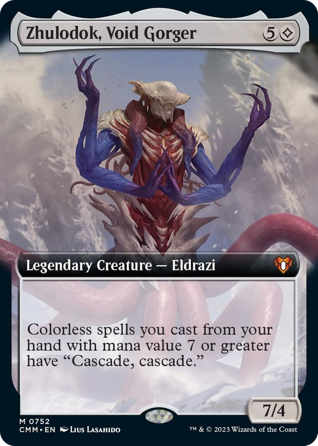 0752 Zhulodok, Void Gorger (Extended Art) M Commander Masters
