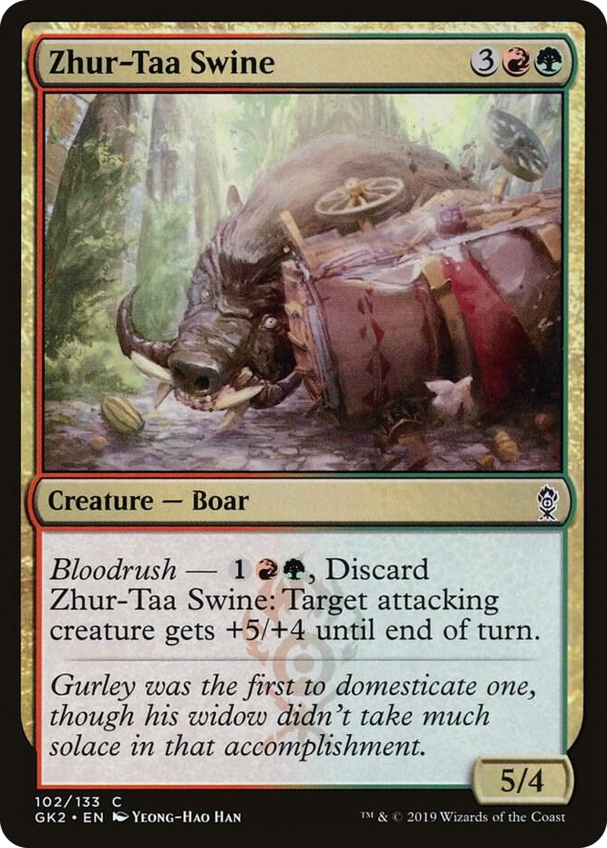0102 Zhur-Taa Swine C Ravnica Allegiance: Guild Kits