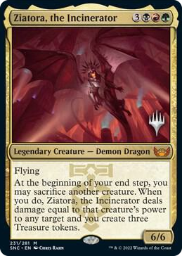 0231 Ziatora, the Incinerator M Promo Pack: Streets of New Capenna