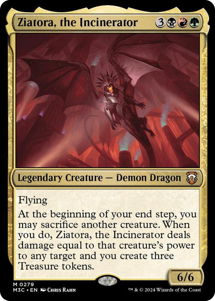 0279 Ziatora, the Incinerator M Commander: Modern Horizons 3