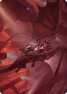 0033 Ziatora, the Incinerator Art Card S Art Series: Streets of New Capenna