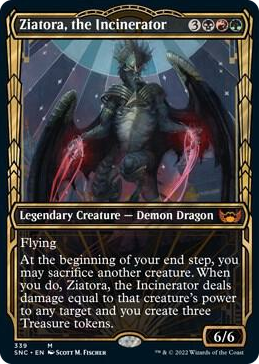 0339 Ziatora, the Incinerator (Showcase) M Streets of New Capenna