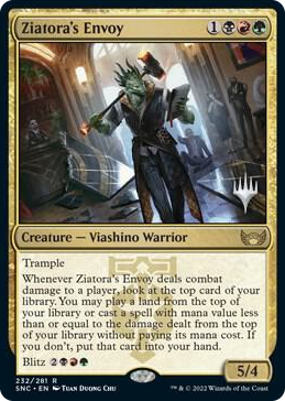 0232 Ziatora's Envoy R Promo Pack: Streets of New Capenna