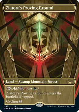 0295 Ziatora's Proving Ground (Borderless) R Streets of New Capenna