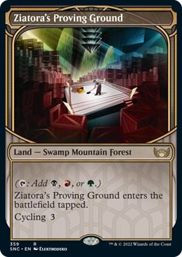 0359 Ziatora's Proving Ground (Showcase) R Streets of New Capenna