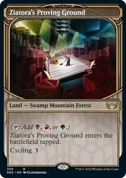 0359 Ziatora's Proving Ground (Showcase) R Streets of New Capenna