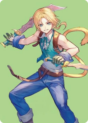0049 Zidane, Tantalus Thief Art Card S Art Series: FINAL FANTASY