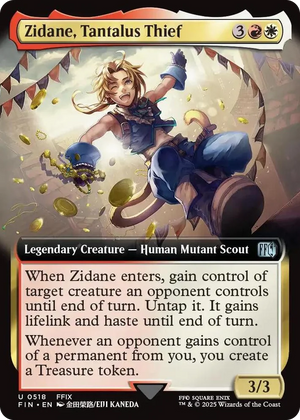 0518 Zidane, Tantalus Thief (Extended Art) U FINAL FANTASY