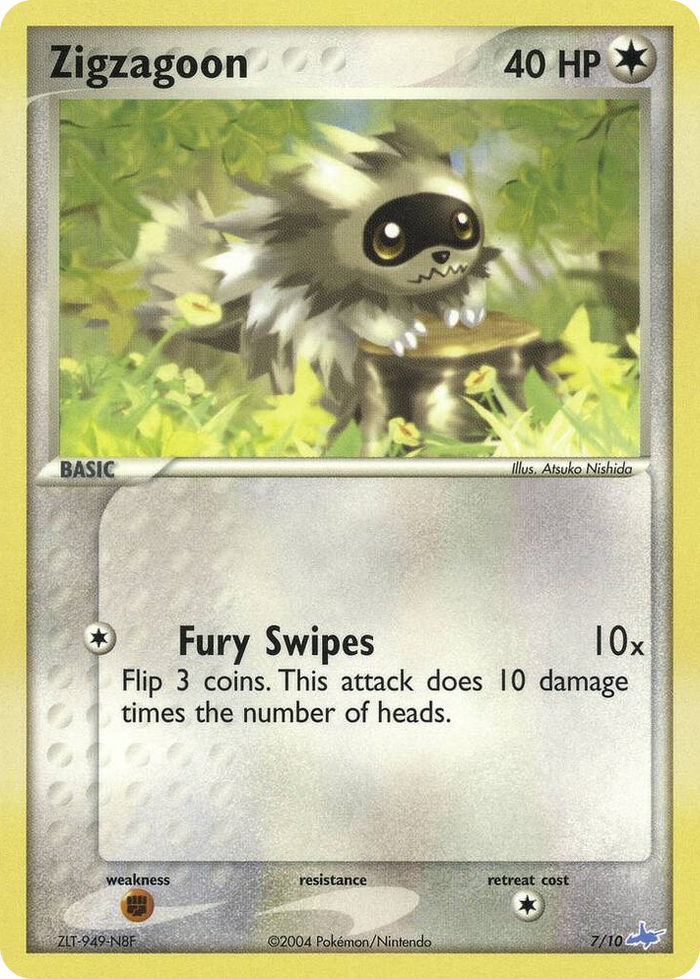 0007 Zigzagoon Common EX Trainer Kit 1: Latias & Latios