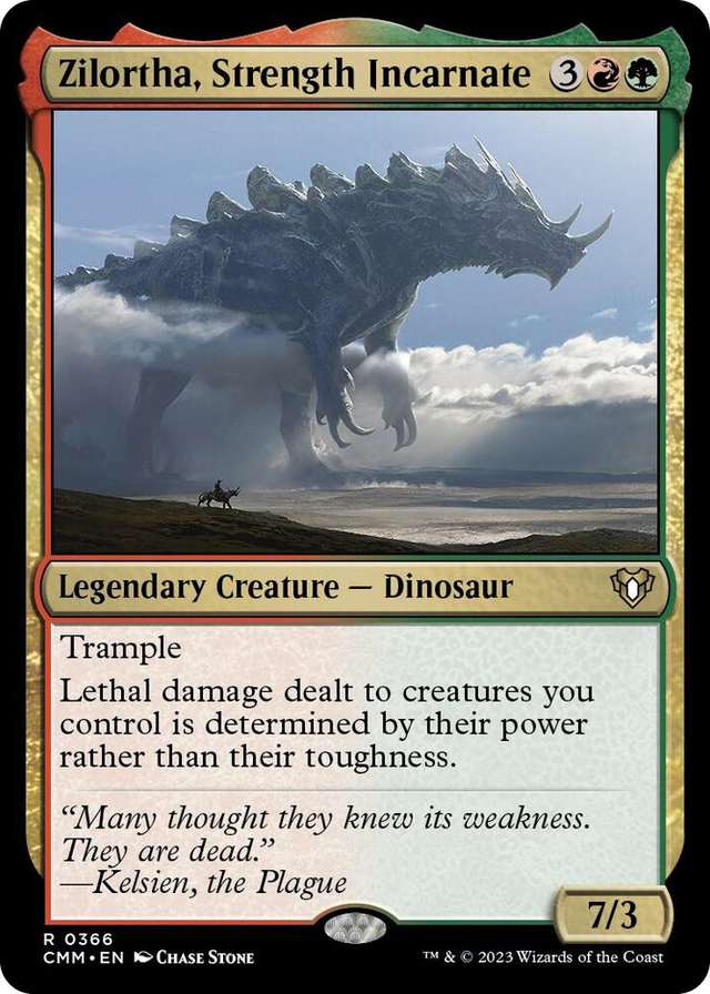 0366 Zilortha, Strength Incarnate R Commander Masters